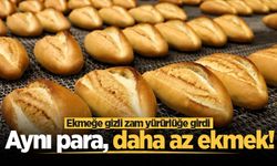 Sakarya'da ekmeğe gizli zam yürürlüğe girdi! Gramaj düştü, fiyat aynı kaldı