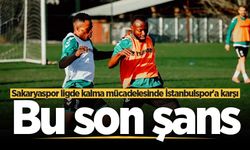 Sakaryaspor ligde kalma mücadelesinde İstanbulspor'a karşı: Bu son şans