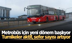 Metrobüs için yeni dönem yarın başlıyor: Turnikeler aktif, sefer sayısı artıyor