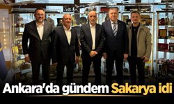 Ankara'da gündem Sakarya idi