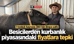 Besicilerden kurbanlık piyasasındaki fiyatlara tepki