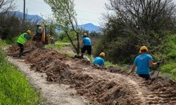 Pamukova’da yerin 115 metre altından gelen kaynak abonelere ulaştırılacak