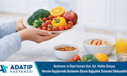 Beslenme ve Diyet Uzmanı Uzm. Dyt. Melike Gençay: Mevsim geçişlerinde beslenme düzeni bağışıklık sistemini etkileyebilir