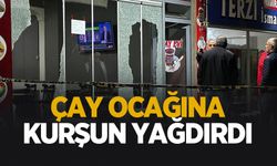 Çay ocağına kurşun yağdırdı; 1 kişi vuruldu