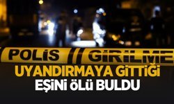 Eşini yatağında ölü buldu