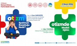 Otizm farkındalığı için anlamlı buluşma Karasu SGM’de