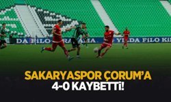 Sakaryaspor. 0 Çorum FK: 4