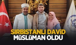 Sırbistan vatandaşı David Karasu'da Müslüman oldu