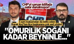 CHP'yi sarsan istifada sular durulmuyor! 3 ayrı makamdan da istifa eden Burak Koç'tan ilçe başkanına çok sert sözler!