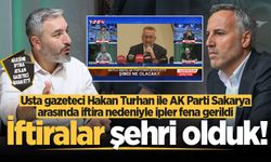 Usta gazeteci Hakan Turhan ile AK Parti Sakarya arasında iftira nedeniyle ipler fena gerildi