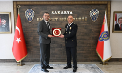 Başsavcısı Uğurlu’dan Emniyet Müdürü Saka’ya ziyaret