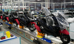 Honda Türkiye'den dev yatırım: Motosiklet fabrikası üretime başladı