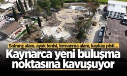 Kaynarca yeni buluşma noktasına kavuşuyor: Satranç alanı, ayak tenisi, tırmanma alanı, kaykay pisti…