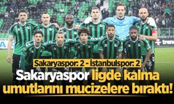 Sakaryaspor: 2 - İstanbulspor: 2