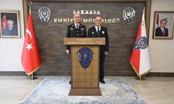 Sakarya'da jandarmadan polise kutlama ziyareti