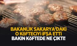 Sakarya'da ki o köfteci ifşa oldu; Köftede bakın ne çıktı