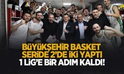 Büyükşehir basketbol seride 2'de 2 yaptı