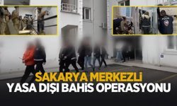 Sakarya merkezli yasa dışı bahis operasyonu: 53 tutuklama