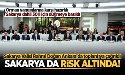 Vali Doğan Ankara zirvesinde! Orman yangınlarına karşı kritik toplantı