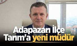 Adapazarı İlçe Tarım'a yeni müdür