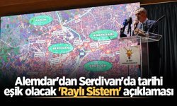 Yusuf Alemdar'dan Serdivan'da tarihi eşik olacak 'Raylı Sistem' açıklaması