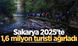 Sakarya 2025'te 1,6 milyon turisti ağırladı