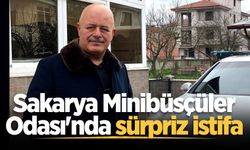 Sakarya Minibüsçüler Odası'nda sürpriz istifa