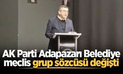 AK Parti Adapazarı Belediye meclis grup sözcüsü değişti
