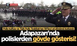 Sakarya'da Türk Polis Teşkilatı’nın 181’inci yıl dönümü kutlandı