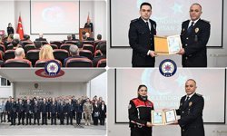 Sakarya Emniyetinde başarılı personellere ödül