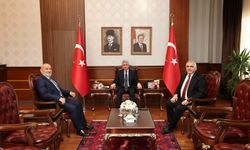 İnci ve Püsküllü’den Vali Doğan’a ziyaret