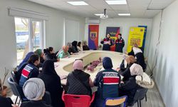 Jandarmadan kadına yönelik şiddetle mücadele eğitimi: 45 kadın bilgilendirildi