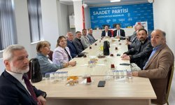 Anahtar Parti'den Saadet Partisi'ne ziyaret