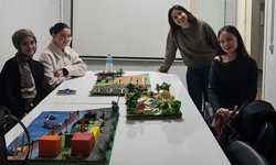 Rekreatif alan tasarımı uygulamayla pekiştirildi