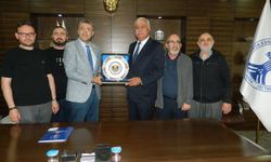 Bakkallardan SESOB Başkanı Kabacan'a hayırlı olsun ziyareti