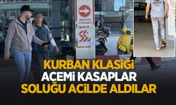 Acemi kasaplar hastaneye koştu