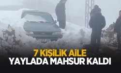 Yaylada kurtarma operasyonu