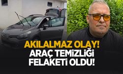 Araç temizliği felakete dönüştü; Görme yetisini yüzde 90 kaybetti
