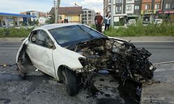 Otomobilin motoru koptu
