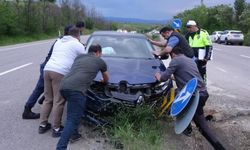 Kastamonu’da üç araç çarpıştı: 5 yaralı