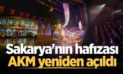 Sakarya’nın hafızası AKM’de perde yeniden açıldı