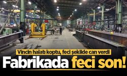 Hendek'te yine ölümlü iş kazası! Vincin halatı koptu, feci şekilde can verdi