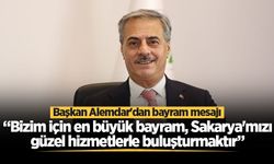 Başkan Alemdar'dan bayram mesajı: “Bizim için en büyük bayram, Sakarya'mızı güzel hizmetlerle buluşturmaktır”
