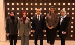 Global Kadın Gücü Derneği’nden Ayhan Oğan’a ziyaret