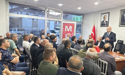MHP İl Başkanı Alkaş'tan Karapürçek'e ziyaret