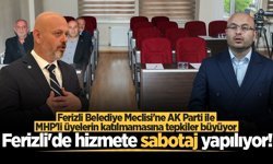Ferizli Belediye Meclisi’ne Ak Parti ile MHP’li üyelerin katılmamasına tepkiler büyüyor