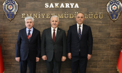 Emniyet Müdürü Saka'yı ziyaret ettiler