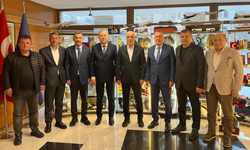 Ergün Atalay'ı ziyaret ettiler