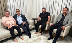 Bayraktar'dan Haldızoğlu'na ziyaret