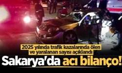 Sakarya'da acı bilanço! 2025 yılında trafik kazalarında ölen ve yaralanan sayısı açıklandı